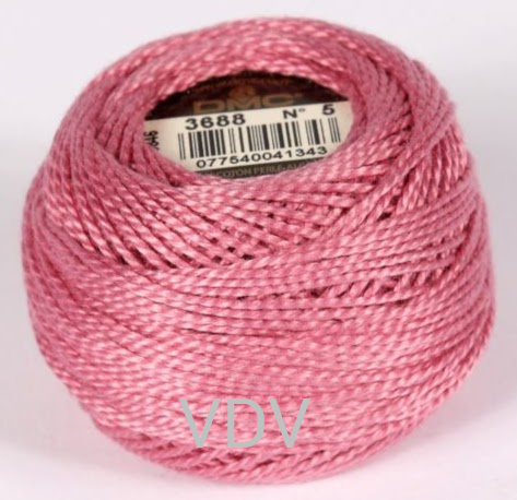 3688 Нитка DMC Pearl Cotton (10х45 м) 100% бавовна, арт.116/5