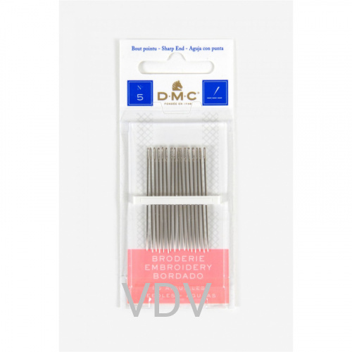 1765/4 DMC (Франція) Голка вишивальна (5) (1 бліст.x16 голок)