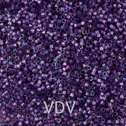 DB-1881 Бісер Miyuki Delica Beads 11/0 (профарбований чорнильний з райдужним напиленням) 50 г