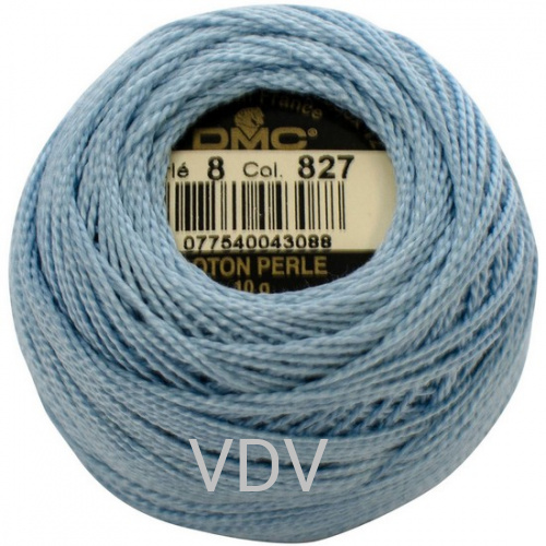 827 Нитка DMC Pearl Cotton (10х80 м) 100% бавовна, арт.116/8