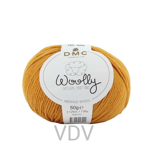 959 Пряжа DMC (Франція) Laine WOOLLY Merinos sach (10х50 г/125 м) 100% мерінос