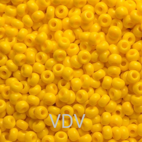 209-10/0-83130 Бісер Чехія (натуральний жовтий) 50 г