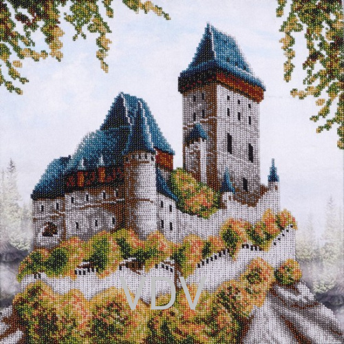 ТН-0290 "Смарагдовий замок" (набір для вишивання бісером)