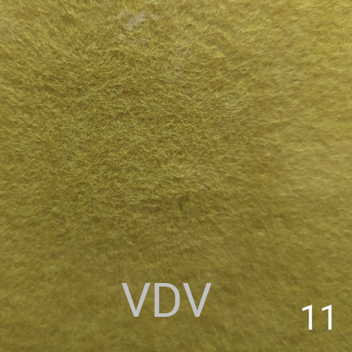HQ170-011 фетр апретований, листовий товщина 1.2 мм, розмір 20х30 см (уп.10 шт.) жовтий ( від 10 уп)