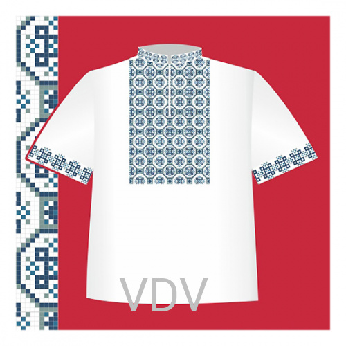 СХ2-019 Схема для вишивання сорочки-вишиванки для хлопчика ВДВ (122-140 см)