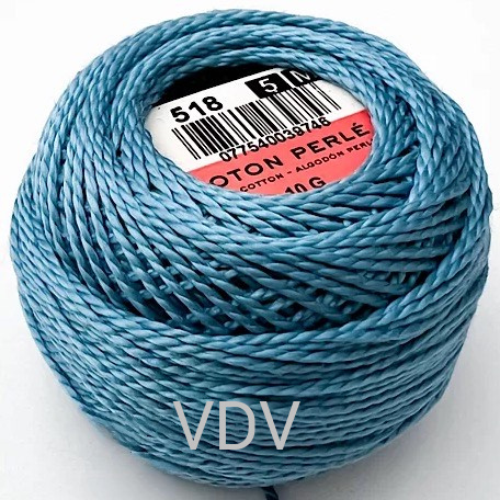 518 Нитка DMC Pearl Cotton (10х45 м) 100% бавовна, арт.116/5 518 Нитка DMC Pearl Cotton (10х45 м) 100% бавовна, арт.116/5