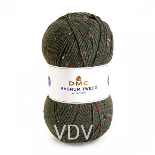 711 Пряжа DMC (Франція) Magnum Tweed (3х400 г/840 м) 74% акрил, 20% вовна, 6% віскоза