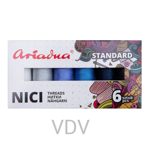 Нитка Ariadna Набір Талія 120 Standart Winter (6х200 м)