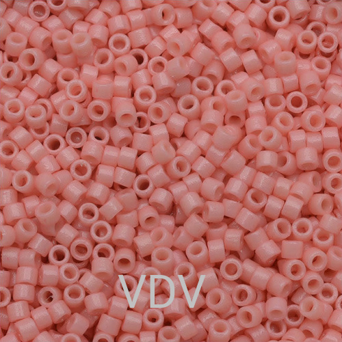 DB-2113 Бісер Miyuki DURACOAT Delica Beads 11/0 (натуральний кораловий світлий) 50 гр
