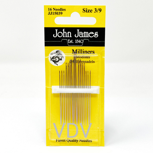 JJ15039E Голка для французького вузлика №3/9 (1 блістер х голок) JohnJames (Англія) JJ15039E Голка для французького вузлика №3/9 (1 блістер х голок) JohnJames (Англія)