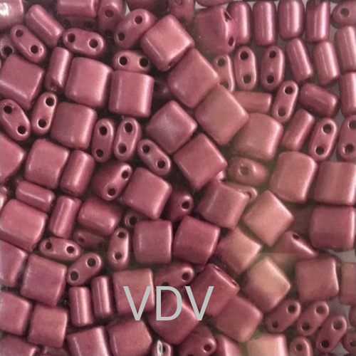 2012-5/5-16796 Бісер Чехія Karo (металізований пурпурово-рожевий) 50 г