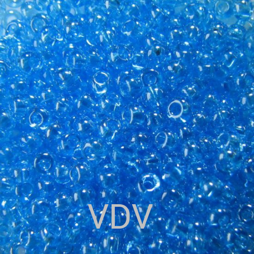 710-10/0-66010 Бісер Чехія (глазурований, блакитний) 50 г