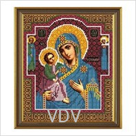9067 "Богородиця Ієрусалимська" Нова Слобода (схема для вишивання бісером) А4 