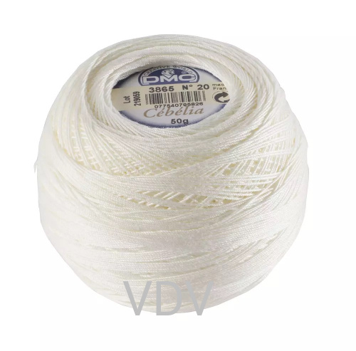 3865 Пряжа DMC (Франція) Cebelia (10х50 г/520 м) 100% бавовна, арт.167/30