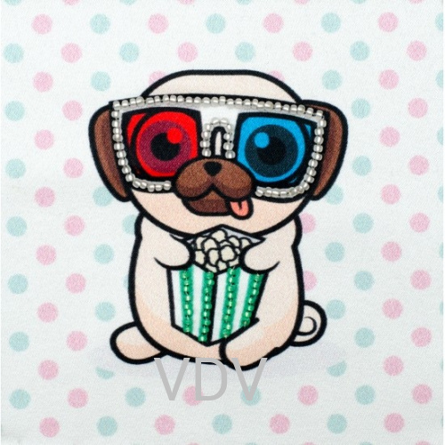 КВ Т-0941 "Кіноман" (вишита картина бісером Preciosa (Чехія) 11х11 см