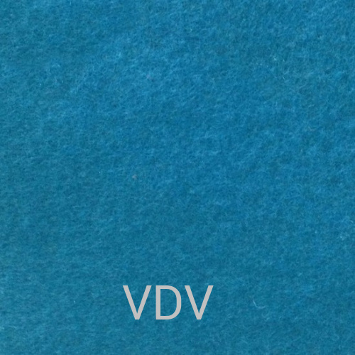 РА-043 фетр м'який, рулон 50 м (товщина 1.3 мм, ширина 0.9 м) темно-блакитний