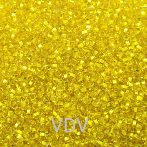 8053-8/0-87010 Бісер Чехія (для біжутерії блискучий жовто-лимонний) 50 г
