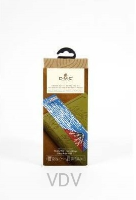 Набір для вишивання книжкова закладка Х. Хокусай "Червона Фудзі" 5,2х17,5 см DMC BK1998 