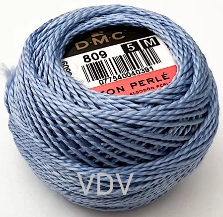 809 Нитка DMC Pearl Cotton (10х45 м) 100% бавовна, арт.116/5