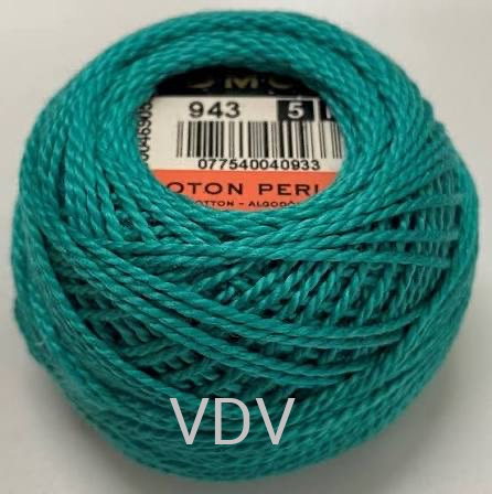 943 Нитка DMC Pearl Cotton (10х45 м) 100% бавовна, арт.116/5