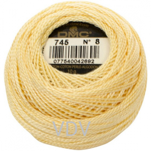 745 Нитка DMC Pearl Cotton (10х80 м) 100% бавовна, арт.116/8