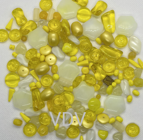 Мікс намистин 4-YELLOW-1 Preciosa (Чехія) 250 г