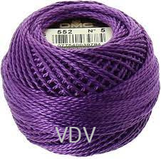 552 Нитка DMC Pearl Cotton (10х120 м) 100% бавовна, арт.116/12 552 Нитка DMC Pearl Cotton (10х120 м) 100% бавовна, арт.116/12