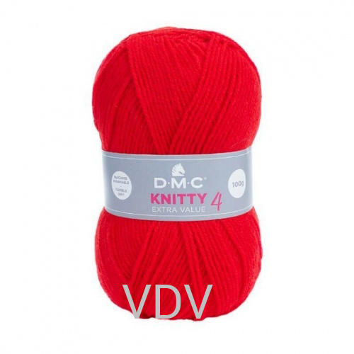 977 Пряжа DMC Knitty 4 (10 мотків x 50 гр) 140 метрів, 100% акрил (Франція)