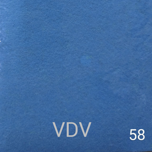 HQ170-058 фетр апретований, листовий товщина 1.2 мм, розмір 20х30 см (уп.10 шт.) блакитний ( від 10 уп)