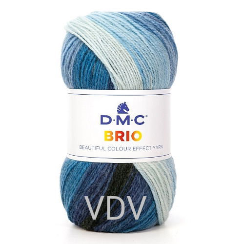 402 Пряжа DMC (Франція) Brio (10х100 г/345 м) 80% акрил, 20% вовна