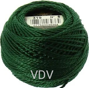 319 Нитка DMC Pearl Cotton (10х45 м) 100% бавовна, арт.116/5