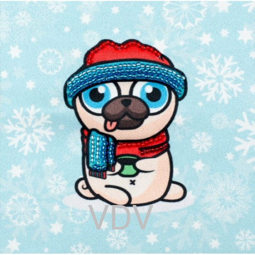 КВ Т-0940 "Зимова кава" (вишита картина бісером Preciosa (Чехія) 11х11 см