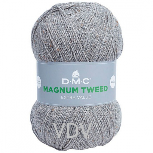 752 Пряжа DMC (Франція) Magnum Tweed (3х400 г/840 м) 74% акрил, 20% вовна, 6% віскоза