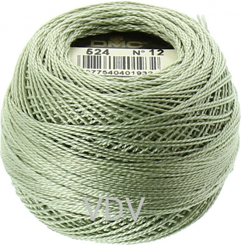 524 Нитка DMC Pearl Cotton (10х120 м) 100% бавовна, арт.116/12