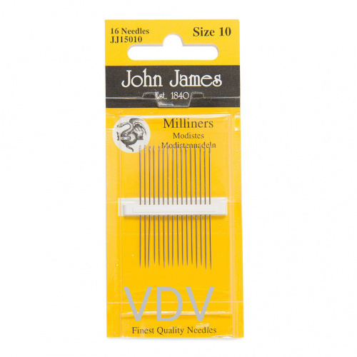 JJ15010E Голка для французького вузлика №10 (1 блістер х  голок) JohnJames (Англія)