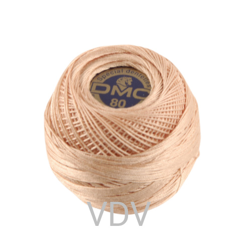 754 Нитка DMC Brilliant Tatting (для вишивки) (10х90 м) 100% бавовна, арт.19 754 Нитка DMC Brilliant Tatting (для вишивки) (10х90 м) 100% бавовна, арт.19