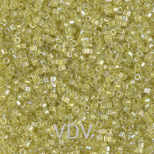 DBC-910 Бісер Miyuki Delica Beads Cut 11/0 (рубка, світло-оливковий) 50 г