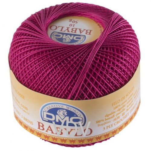 600 Пряжа DMC (Франція) Babylo 20 (10х50 г/367 м) 100% бавовна