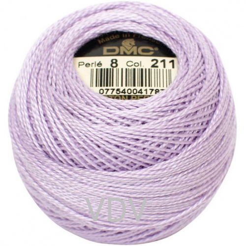 211 Нитка DMC Pearl Cotton (10х80 м) 100% бавовна, арт.116/8