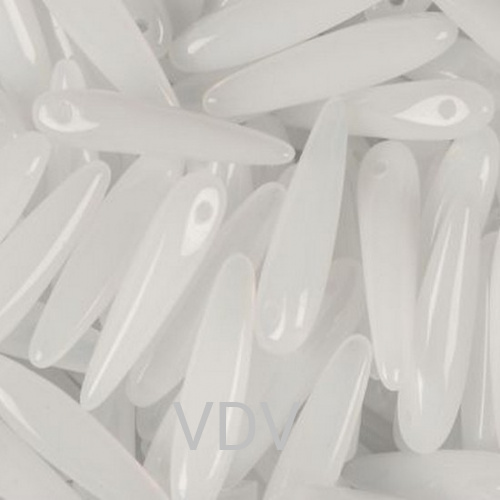 111-01340-00-5/16мм-02010 Намистини THORN (білий, матовий) (10 г)