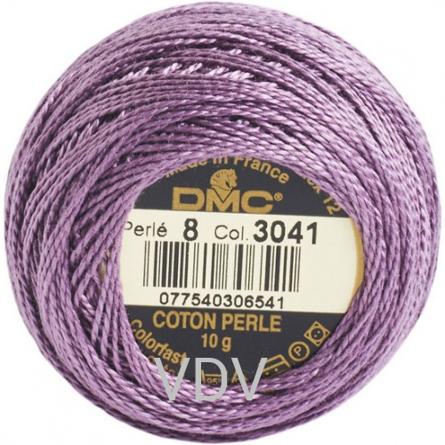 3041 Нитка DMC Pearl Cotton (10х80 м) 100% бавовна, арт.116/8 3041 Нитка DMC Pearl Cotton (10х80 м) 100% бавовна, арт.116/8