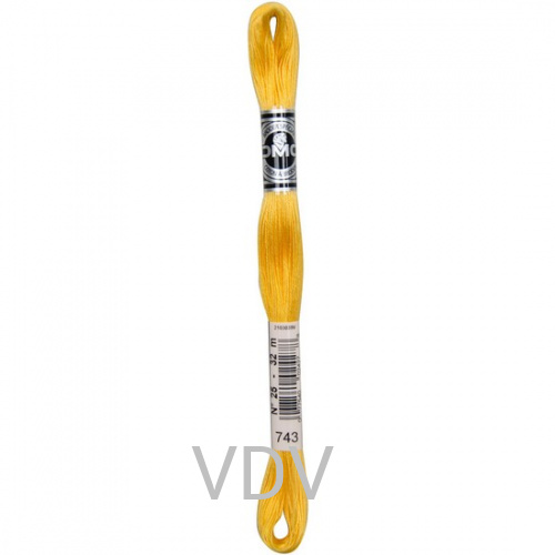 743 Нитка DMC Broder Special (для вишивки) (12х20 м) 100% бавовна, арт.107/16