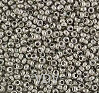 01700-8/0-19001-331 Бісер Чехія (для біжутерії металізований сіро-сталевий) 50 г