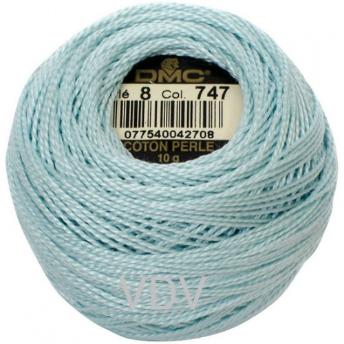 747 Нитка DMC Pearl Cotton (10х80 м) 100% бавовна, арт.116/8