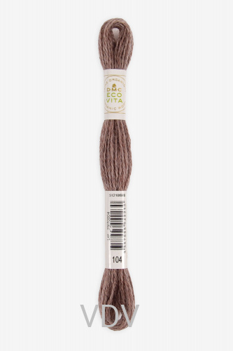 104 Нитка DMC Eco Vita, 100% органічна вовна (для вишивання) (6х16 м) арт.360