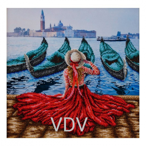 Т-1354 "Венеція"  (схема для вишивання бісером) 35х35 см