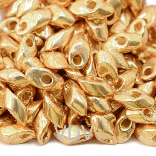 LMA-4202 Бісер Miyuki Long Magatama Beads 4х7 мм (металізований червоне золото)) 50 г