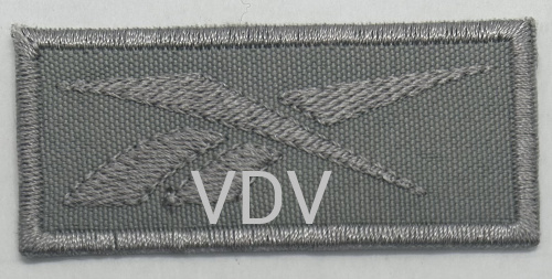 ТА-Г-Reebok Термоаплікація клейова 62х27 мм, с сірий (уп. 5 шт)