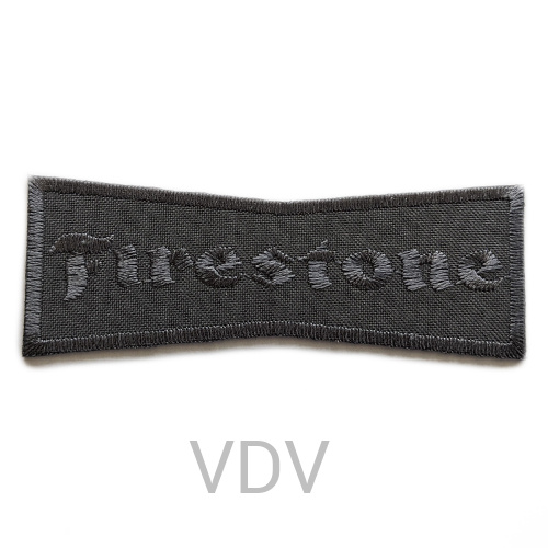 ТА-8075 Термоаплікація клейова "FIRESTONE" 101x36 чорна (уп. 5 шт) ТА-8075 Термоаплікація клейова "FIRESTONE" 101x36 чорна (уп. 5 шт)