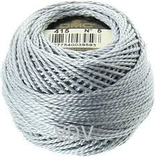415 Нитка DMC Pearl Cotton (10х45 м) 100% бавовна, арт.116/5